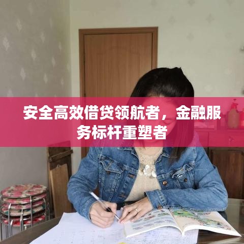 安全高效借貸領(lǐng)航者，金融服務(wù)標(biāo)桿重塑者