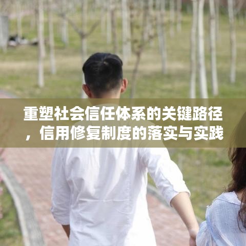 重塑社會信任體系的關(guān)鍵路徑，信用修復(fù)制度的落實與實踐