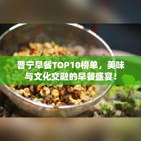 普寧早餐TOP10榜單，美味與文化交融的早餐盛宴！