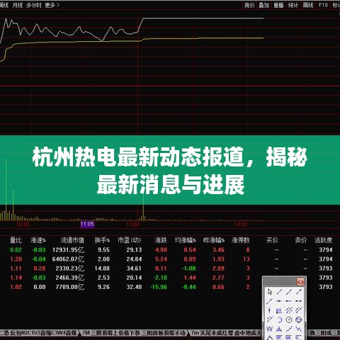 杭州熱電最新動態(tài)報道，揭秘最新消息與進(jìn)展