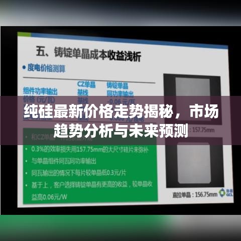 純硅最新價(jià)格走勢(shì)揭秘，市場(chǎng)趨勢(shì)分析與未來預(yù)測(cè)